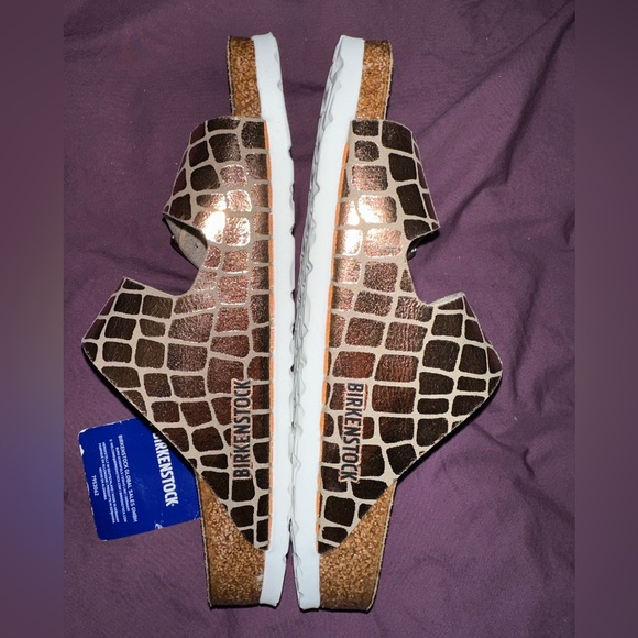 Birkenstocks Gator Gleam bronze size 38 - Picture 2 of 7